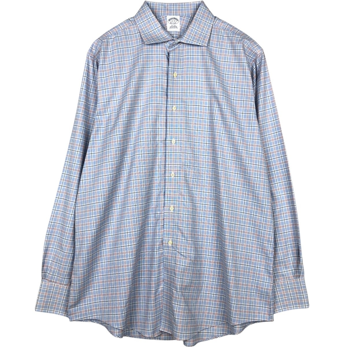 古着 ブルックスブラザーズ Brooks Brothers Est.1818 長袖 コットンチェックシャツ メンズXL相当/eaa673022