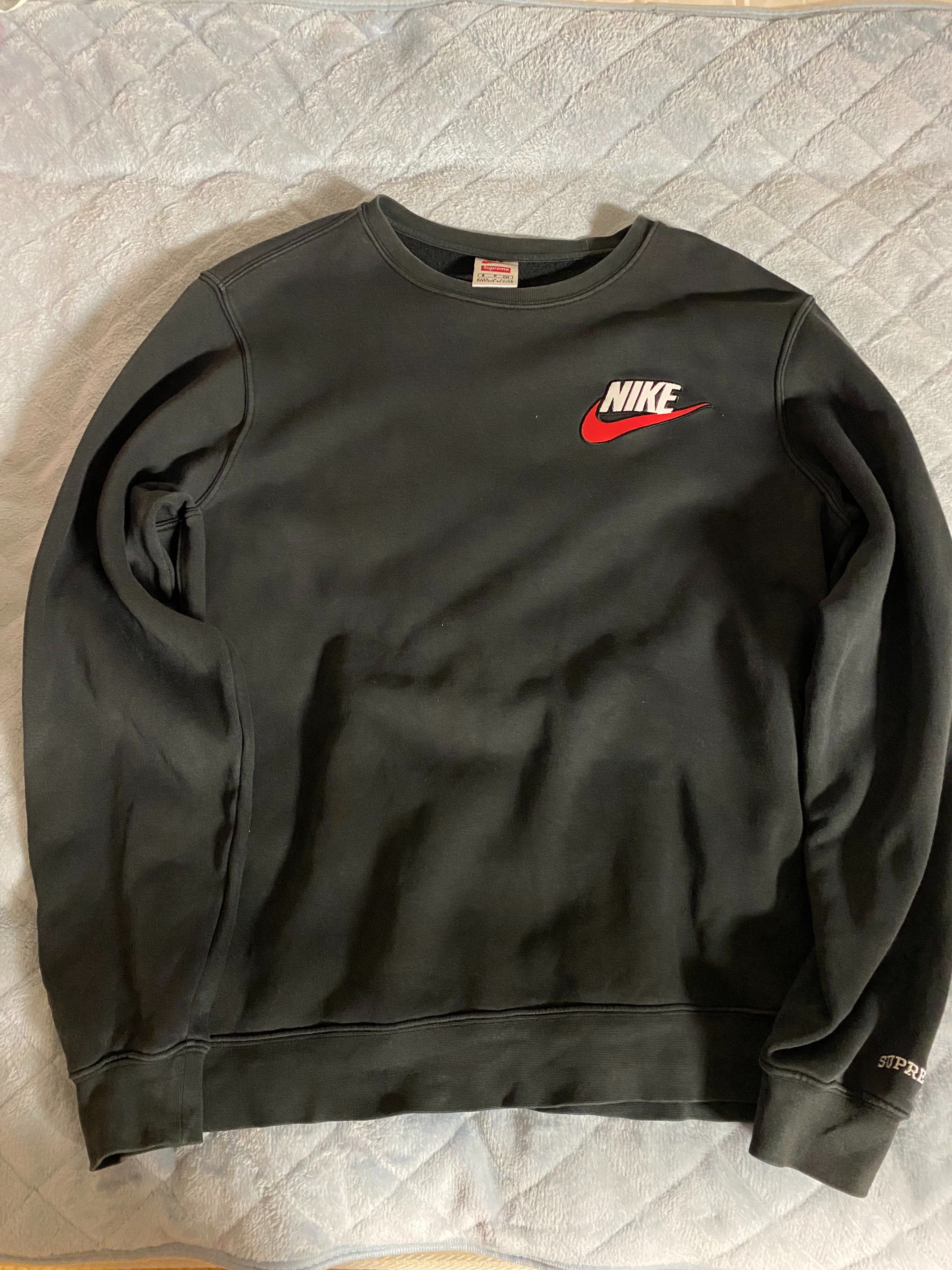 Supreme / NIKE® Crewneck "Black"