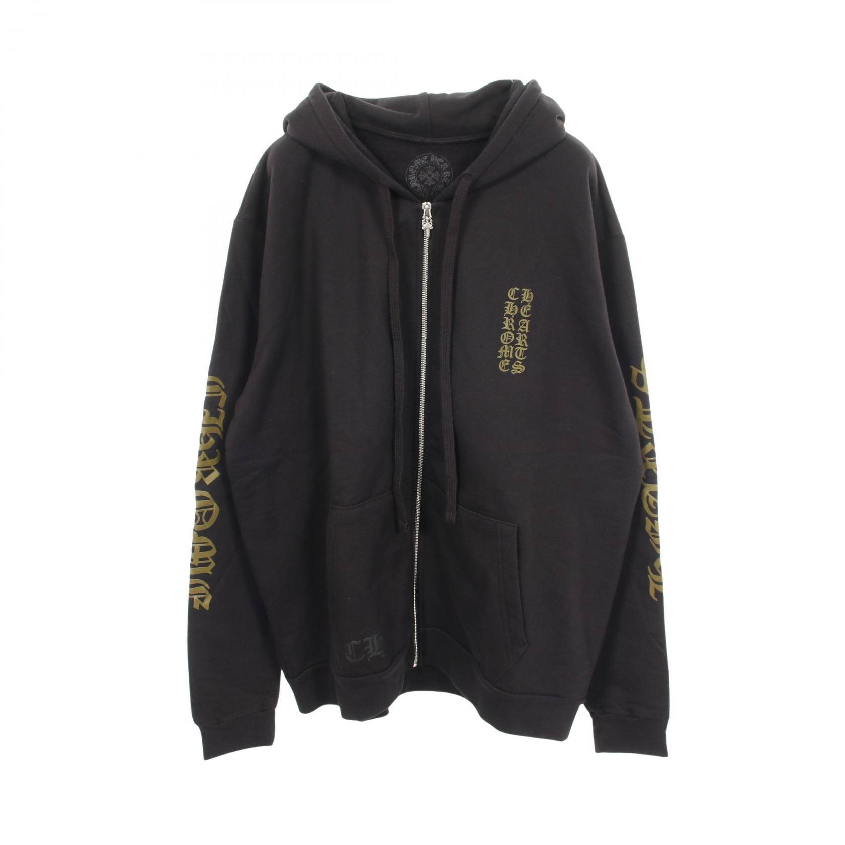 クロムハーツ ホースシュー フローラルクロス ジップアップ フーディー