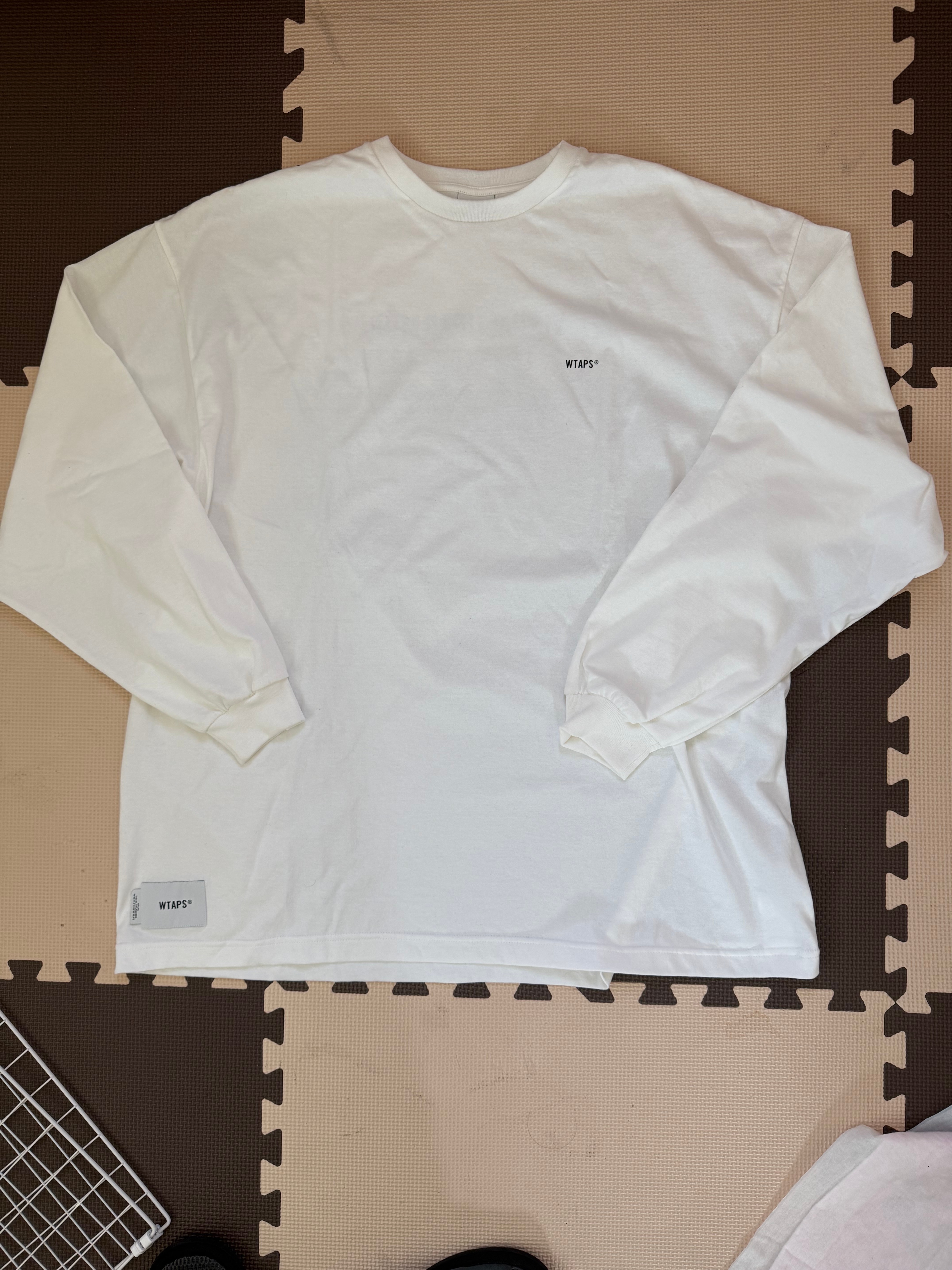 WTAPS Spec / LS / Cotton "White"