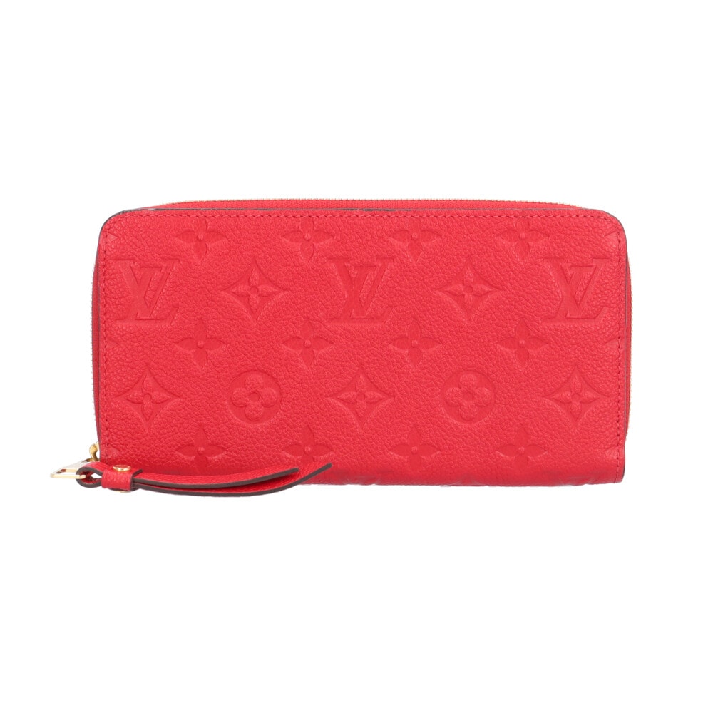 ルイヴィトン ジッピーウォレット モノグラムアンプラント 長財布 モノグラムアンプラント M63691 レディース LOUIS VUITTON 中古