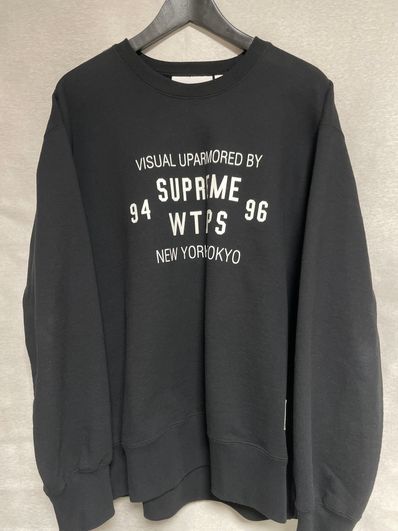 Supreme / WTAPS Crewneck "Black" 21274SPD-CSM03S