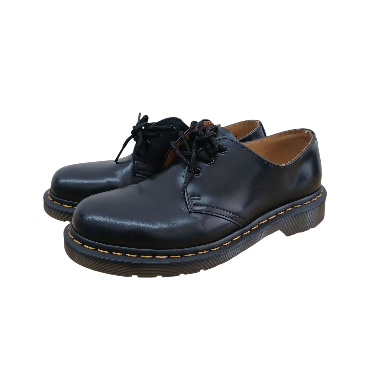 Dr.Martens ドクターマーチン 1461 3ホール シューズ 中国製 25cm UK6 ブーツ レザー ブラック  メンズ【中古】