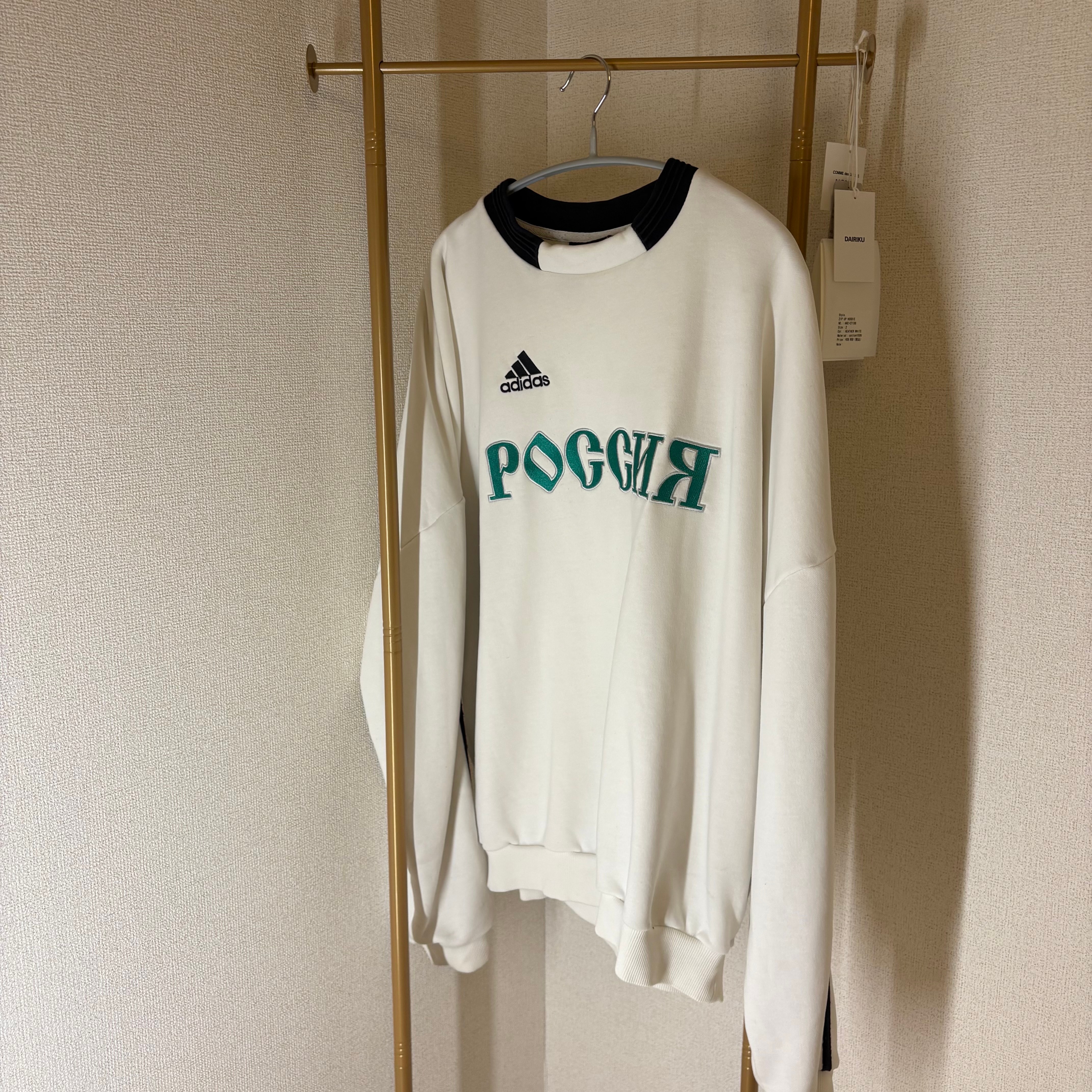 adidas × gosha rubchinskiy 19aw クルーネックスウェット