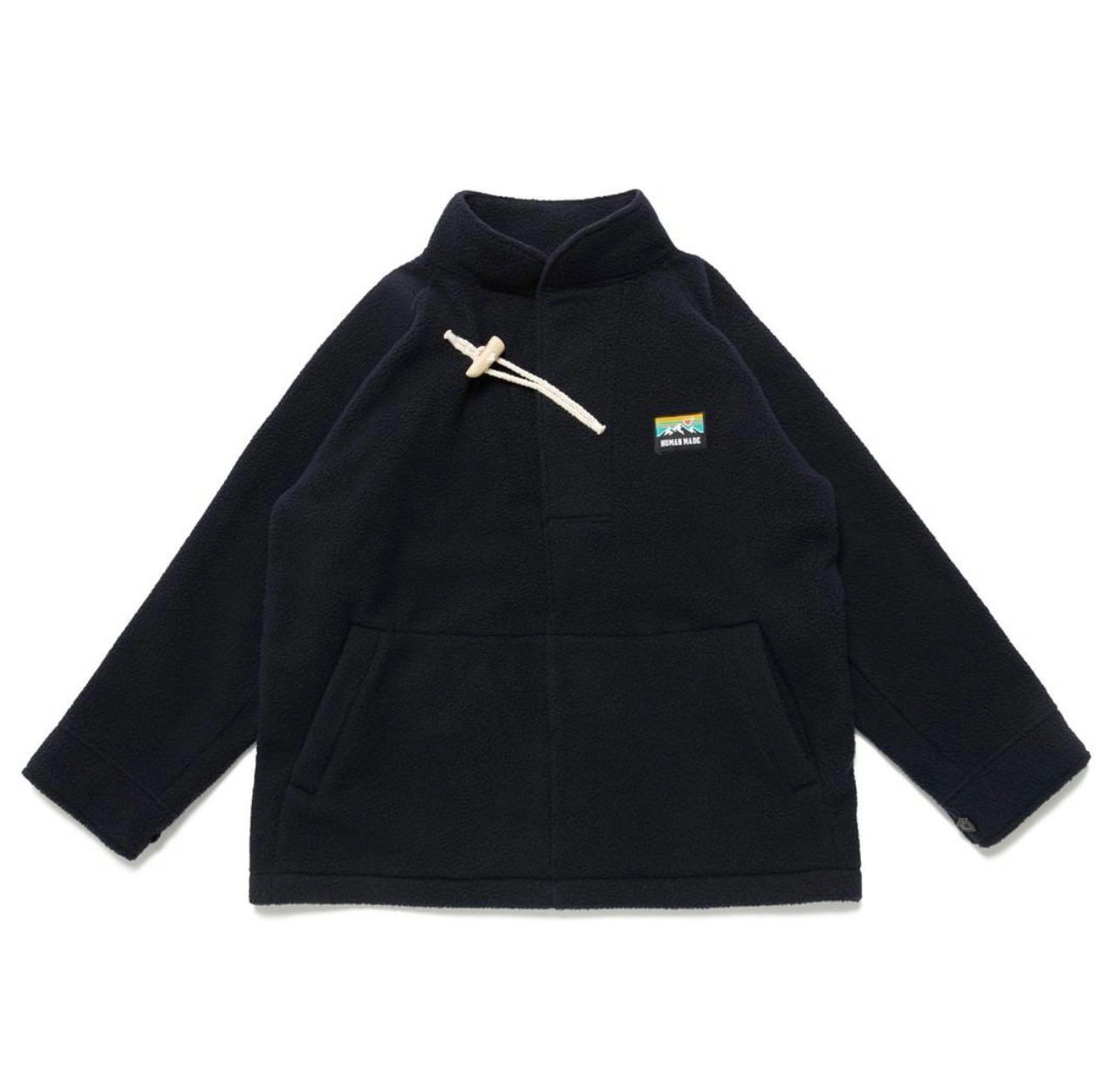 HUMAN MADE OUTDOOR P/O FLEECE JACKET "White"