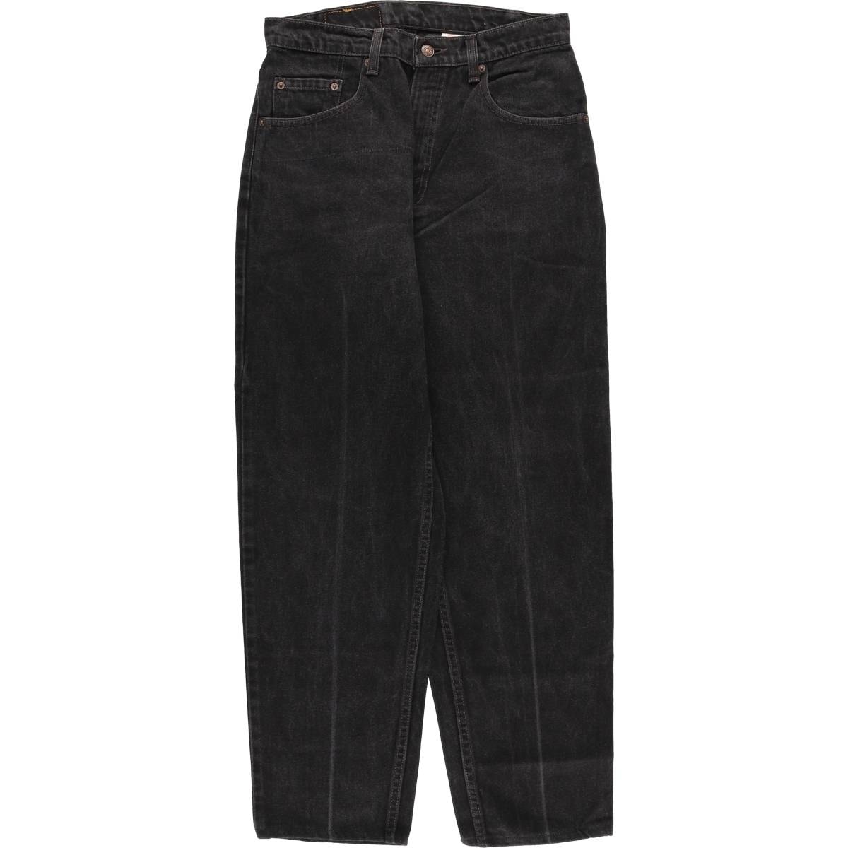 古着 90年代 リーバイス Levi's 560 LOOSE FIT TAPERED LEG ブラックデニム テーパードデニムパンツ USA製 メンズw31相当 ヴィンテージ/evb033160