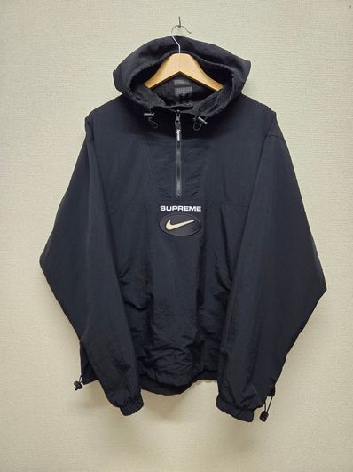 Supreme / Nike Jewel Reversible Ripstop Anorak "Black"