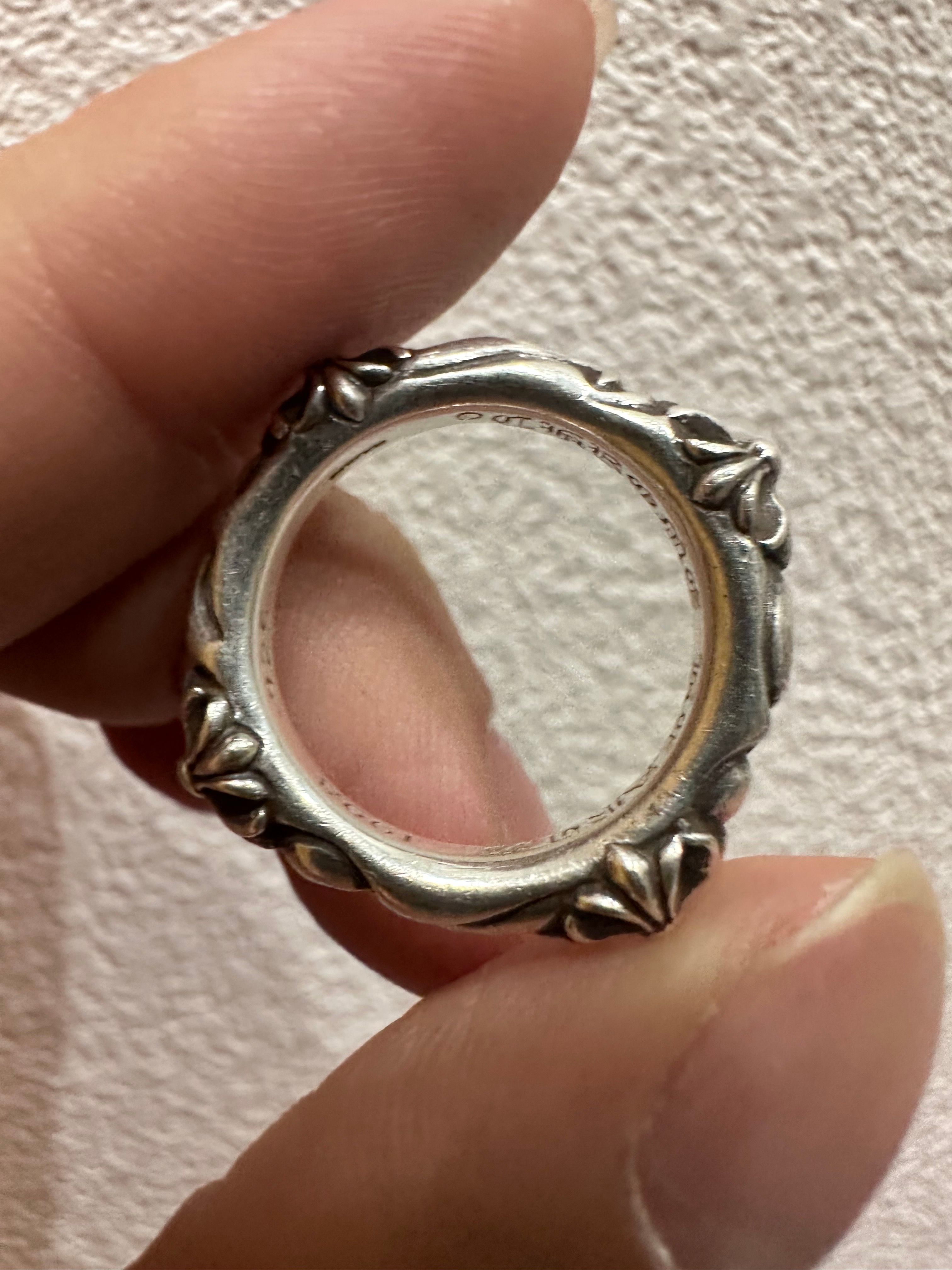 Chrome Hearts SBT Band Ring "Silver"