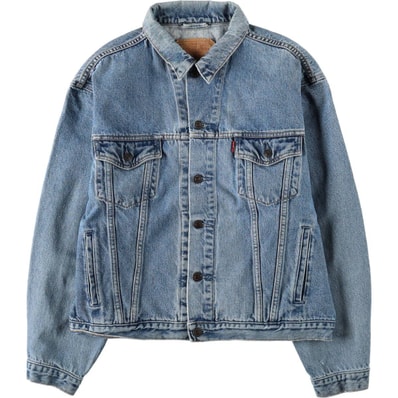 古着 90年代 リーバイス Levi's 7050-0214 デニムジャケット Gジャン メンズXL相当 ヴィンテージ/eaa670751