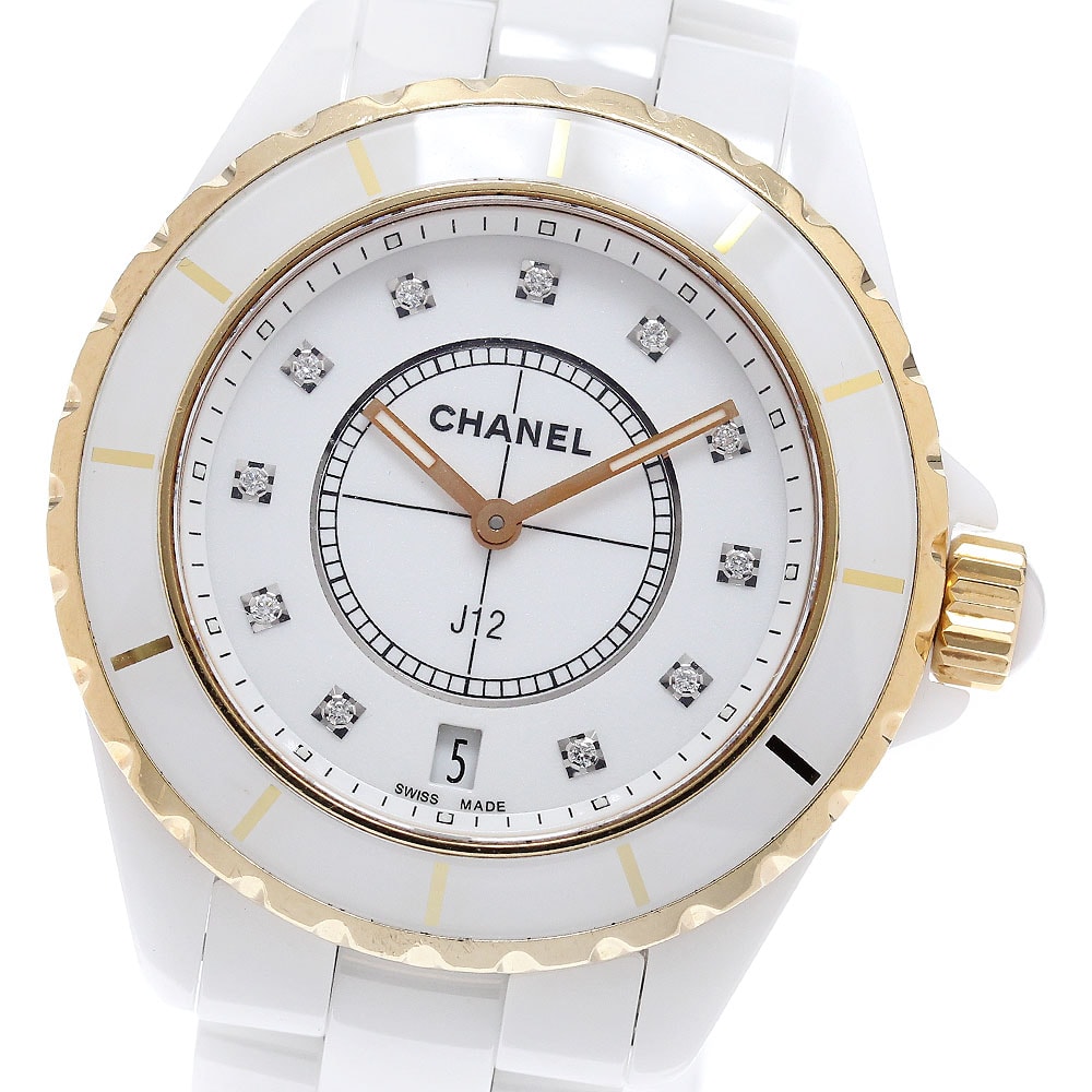 シャネル J12 H2180 メンズ 【中古】