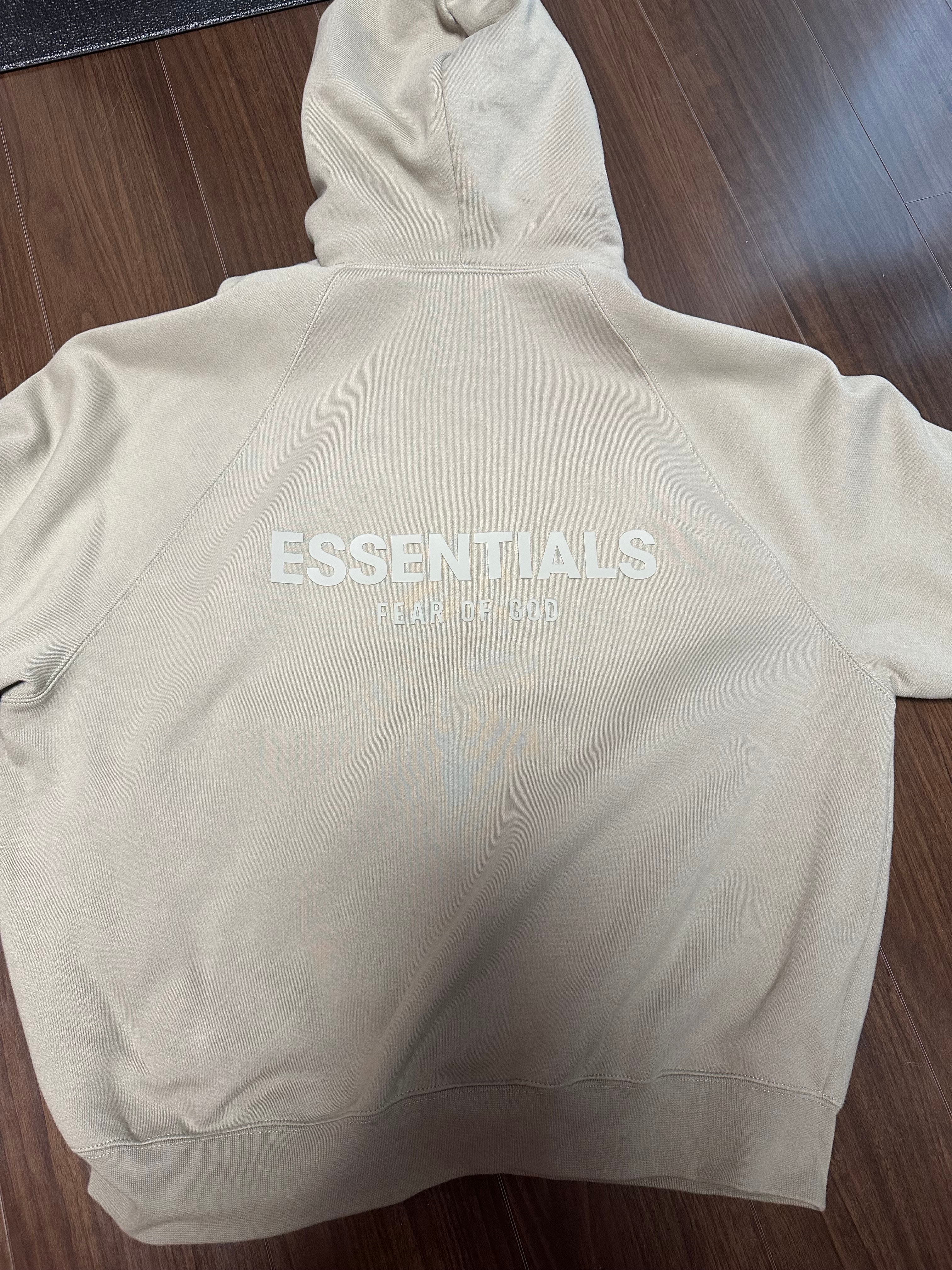 FEAR OF GOD ESSENTIALS PULLOVER HOODIE "Pistachio"