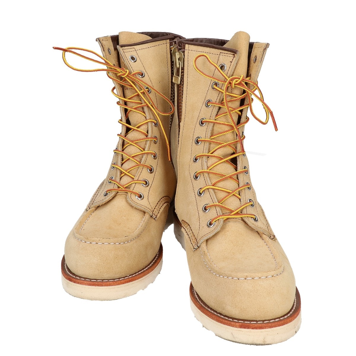 レッドウィング 【美品】4669 HUMAN MADE ヒューマンメイド 8INCH MOC 8インチ モックトゥ ブーツ US8.5D