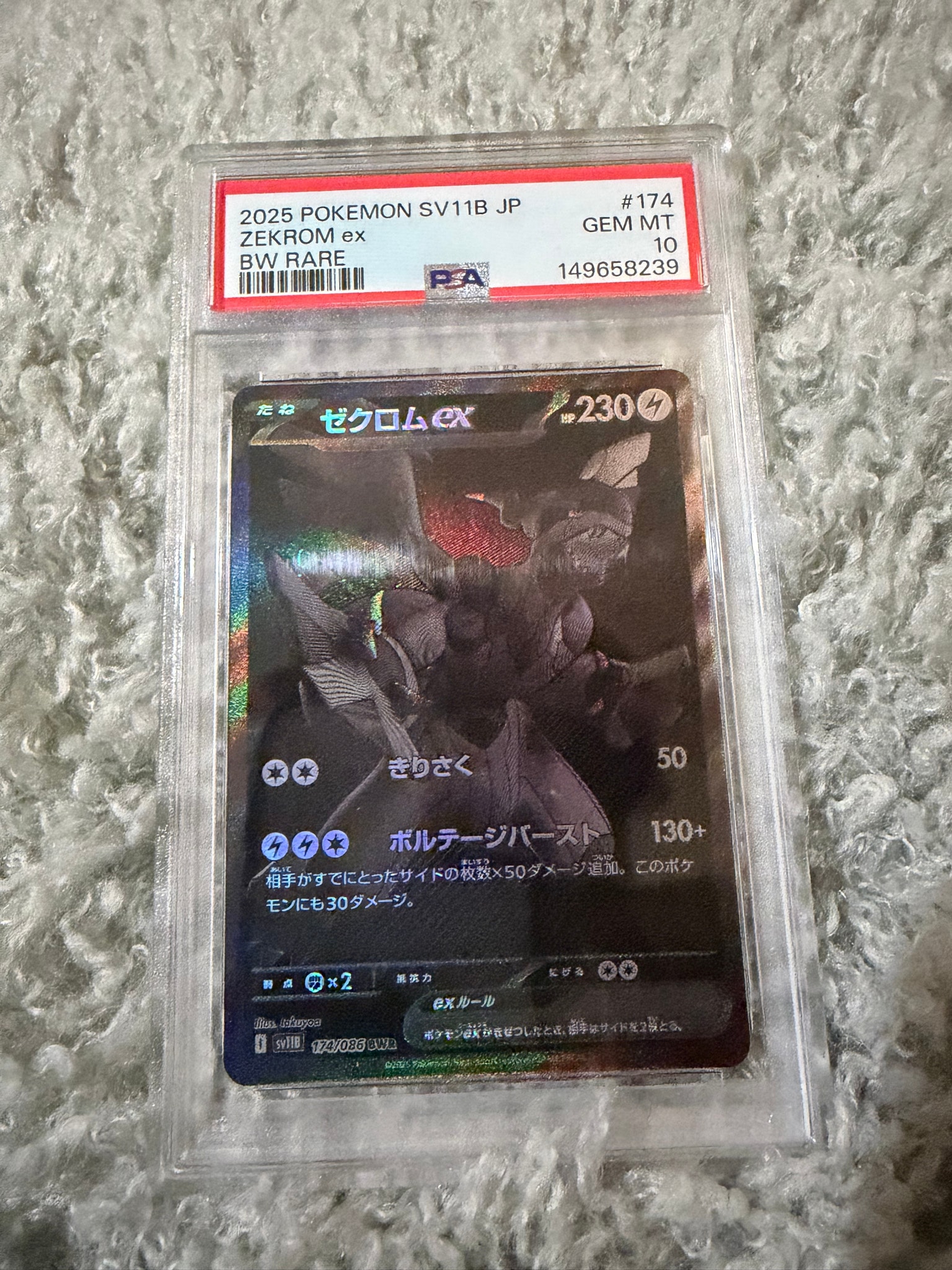 ゼクロムex BWR [SV11B 174/086](拡張パック「ブラックボルト」)通販