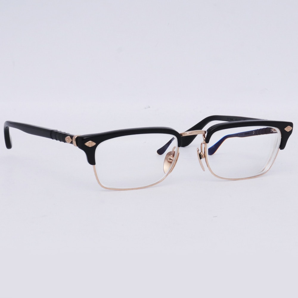 CHROME HEARTS 度入り TIMMMMBR II BLACK GOLD PLATED 眼鏡