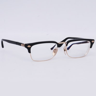 CHROME HEARTS 度入り TIMMMMBR II BLACK GOLD PLATED 眼鏡