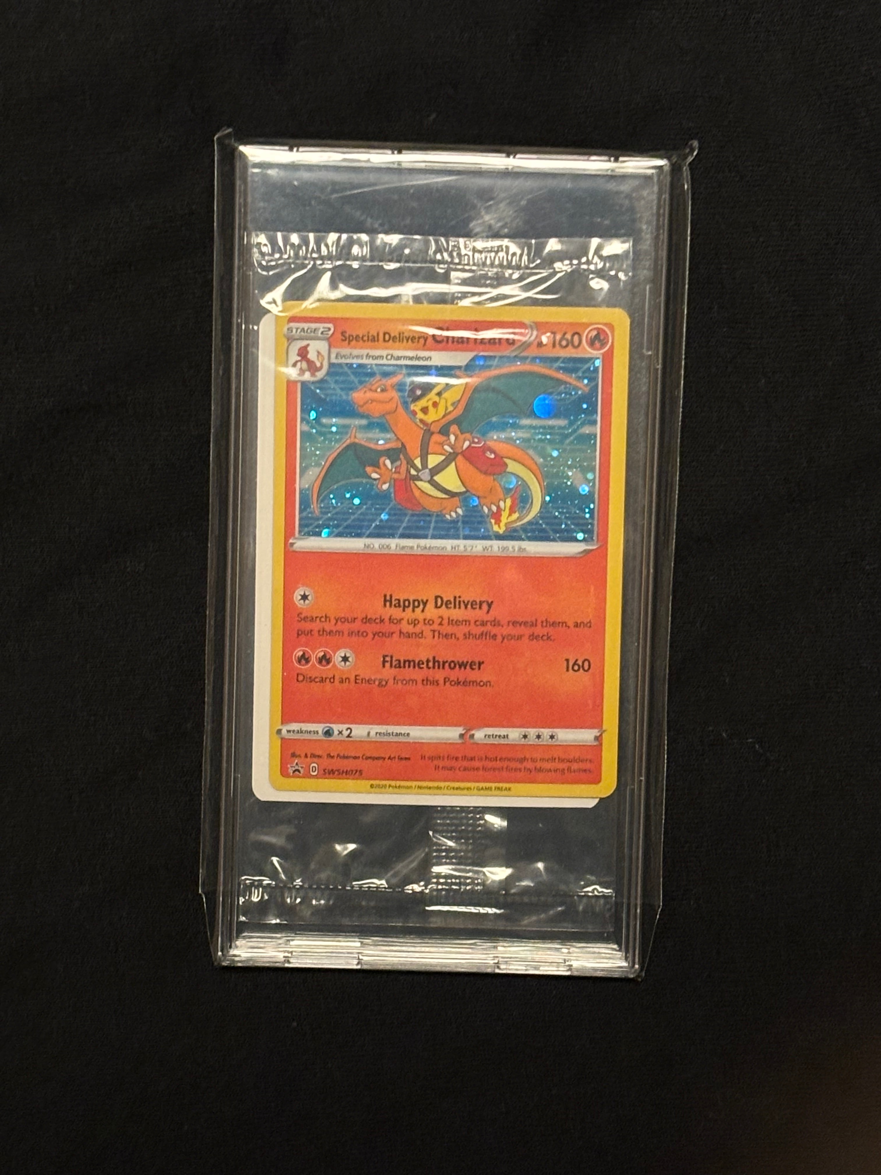 PSA10】スペシャルデリバリーリザードン P [SWSH075]【英語版】(ソード