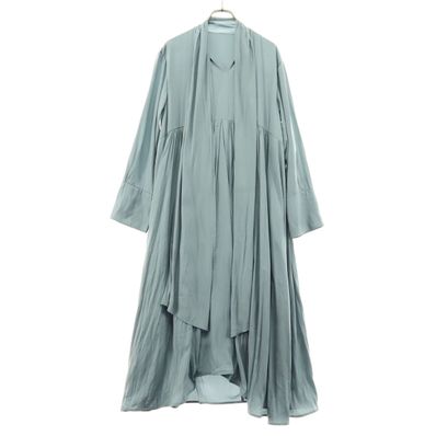 Mila Owen ミラオーウェン 長袖 ロングワンピース グリーン 09WF0215155