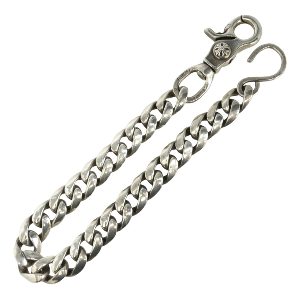 CHROME HEARTS クロムハーツ(原本無) CLASSIC SHORT-S 1クリップ ショート クラシック ウォレットチェーン シルバー系【中古】