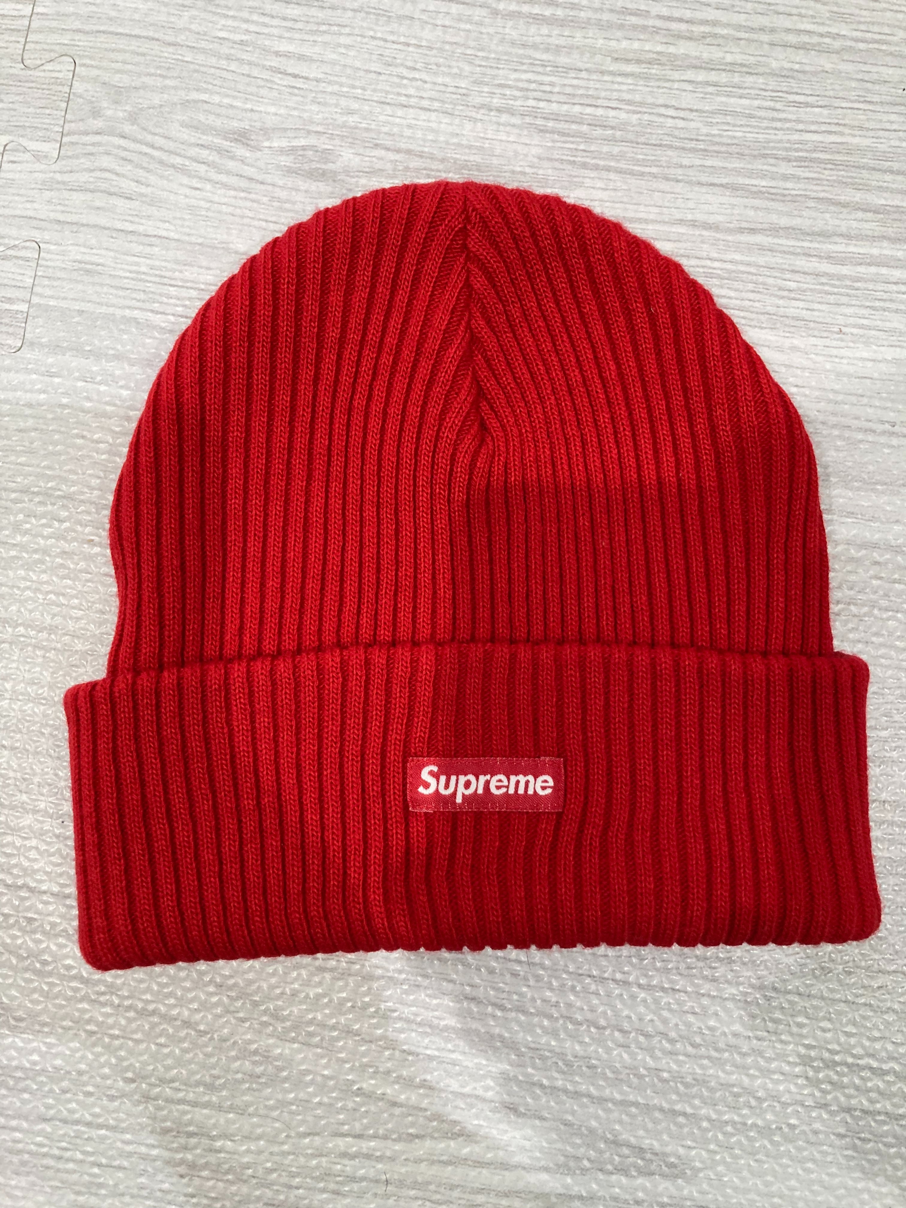 Supreme SS21 Overdyed Beanie "Red"(21SS)