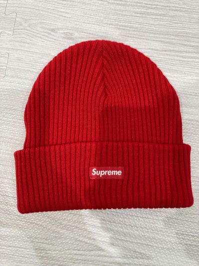 Supreme SS21 Overdyed Beanie "Red"(21SS)