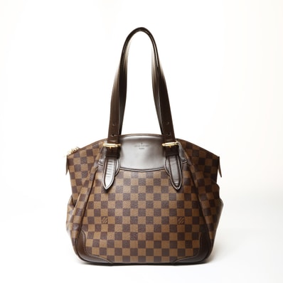 ヴィトン LV ヴェローナ N41118 エベヌ ダミエ 2010年製 ショルダーバッグ【中古】