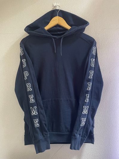 Supreme Hooded Sleeve Stripe Top