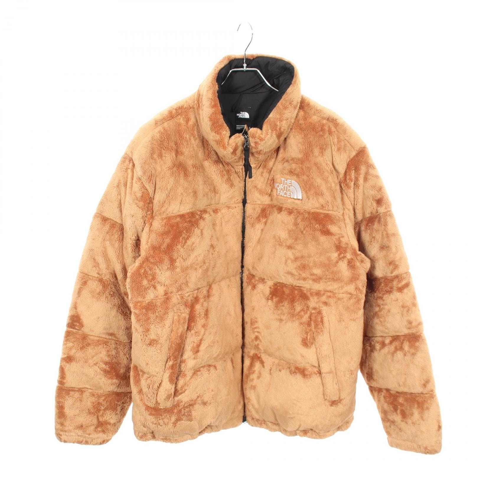 ザ・ノースフェイス THE NORTH FACE Versa Velour Nuptse Jacket ダウンジャケット 衣料品 アウター ポリエステル メンズ ブラウン系 NF0A84F7 【中古】
