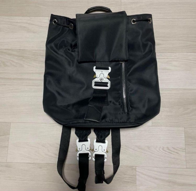 1017 ALYX 9SM Tank Buckle Backpack "Black"