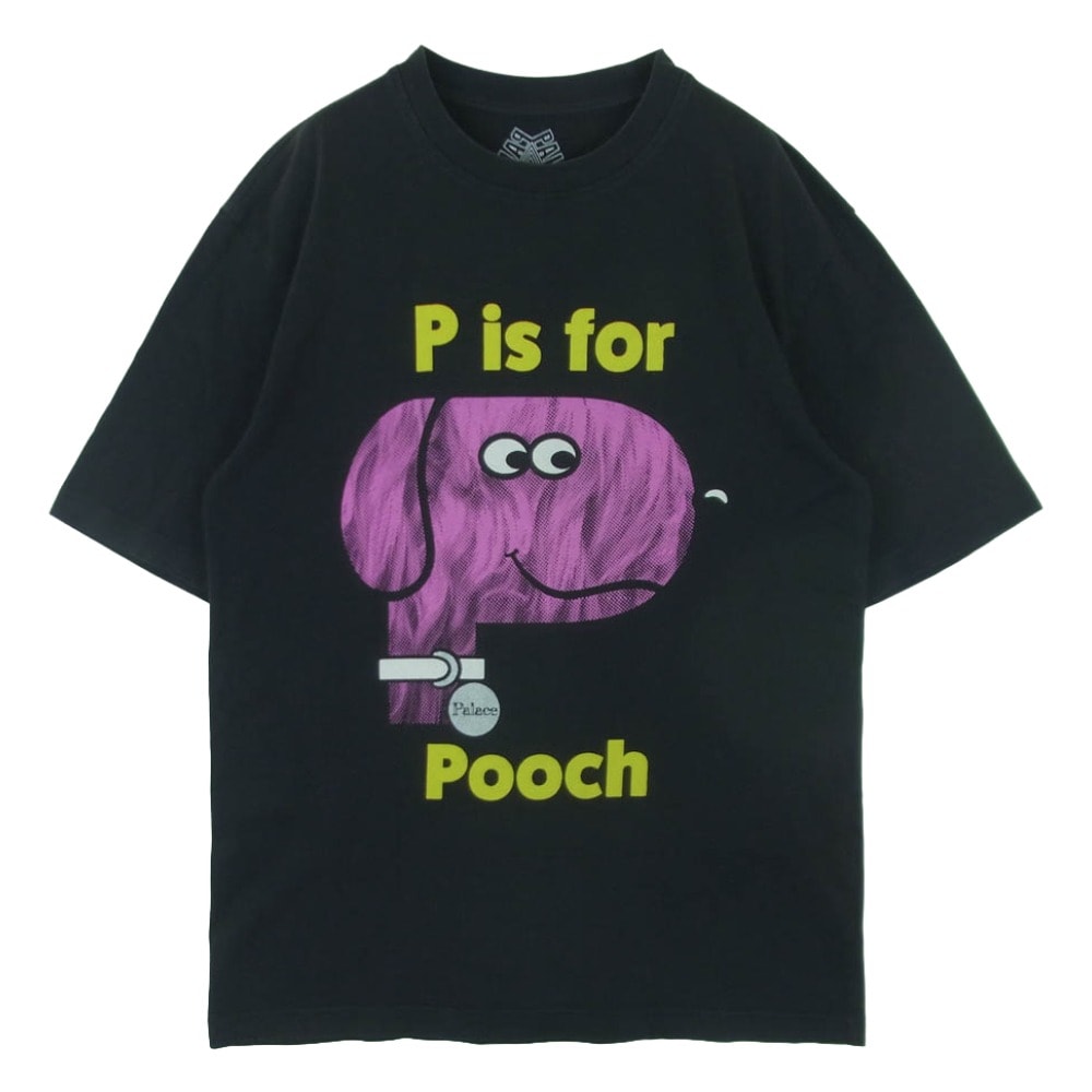 PALACE パレス Pets Are Key ペッツ アー キー クルーネック 半袖 Tシャツ ダークグレー系 黒に近いダークグレー系 M【中古】