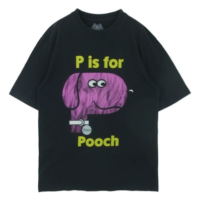 PALACE パレス Pets Are Key ペッツ アー キー クルーネック 半袖 Tシャツ ダークグレー系 黒に近いダークグレー系 M【中古】