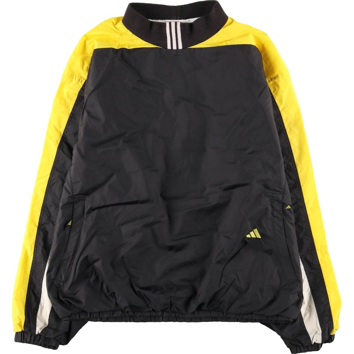 古着 90~00年代 アディダス adidas ハイネック ナイロンプルオーバー メンズXL相当/eaa609877
