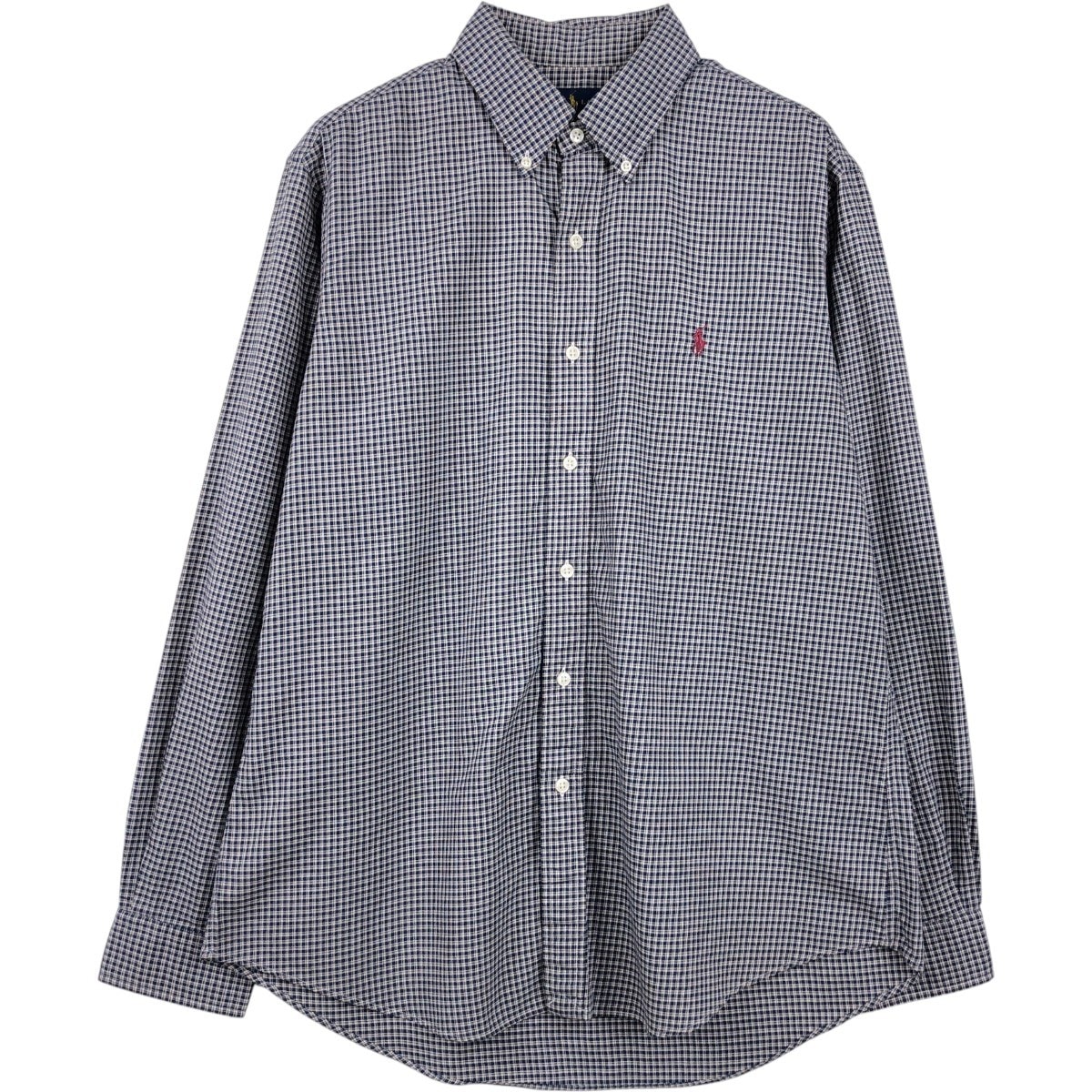 古着 ラルフローレン Ralph Lauren 長袖 ボタンダウンチェックシャツ メンズL相当/eaa663238