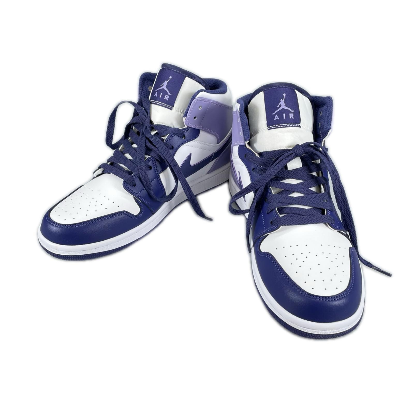 未使用品 NIKE ナイキ エアジョーダン1ミッド DQ8426-515-255-A スニーカー レザー/ラバー パープル ユニセックス 25.5 40.5 7.5 "スカイJパープル"【古着】【中古】