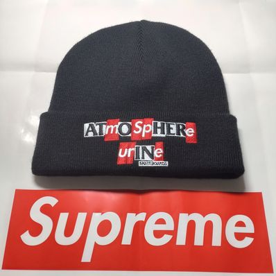 Supreme / Anti Hero Beanie "Black"