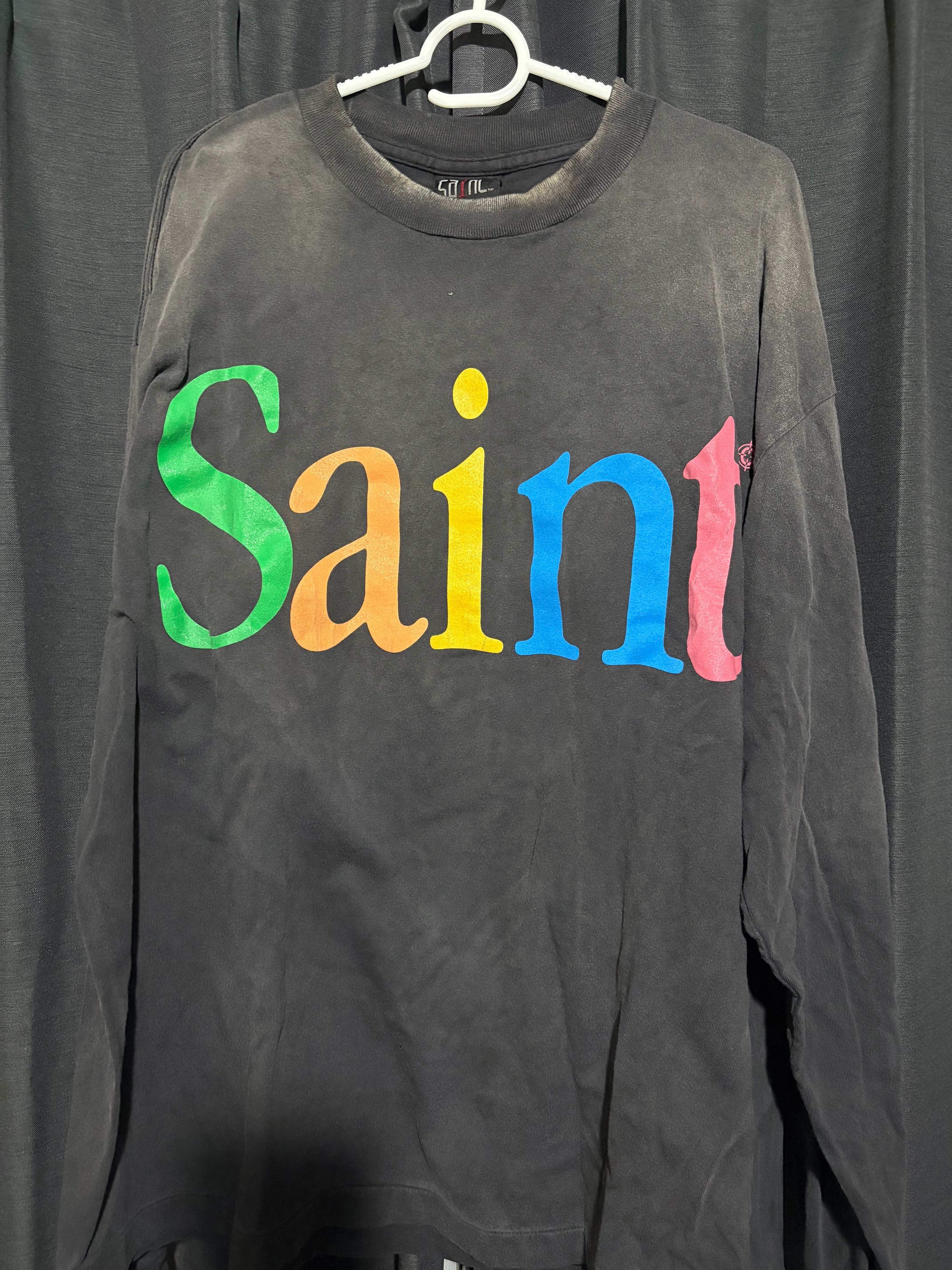 SAINT Mxxxxxx LS Tee Saint "Black"