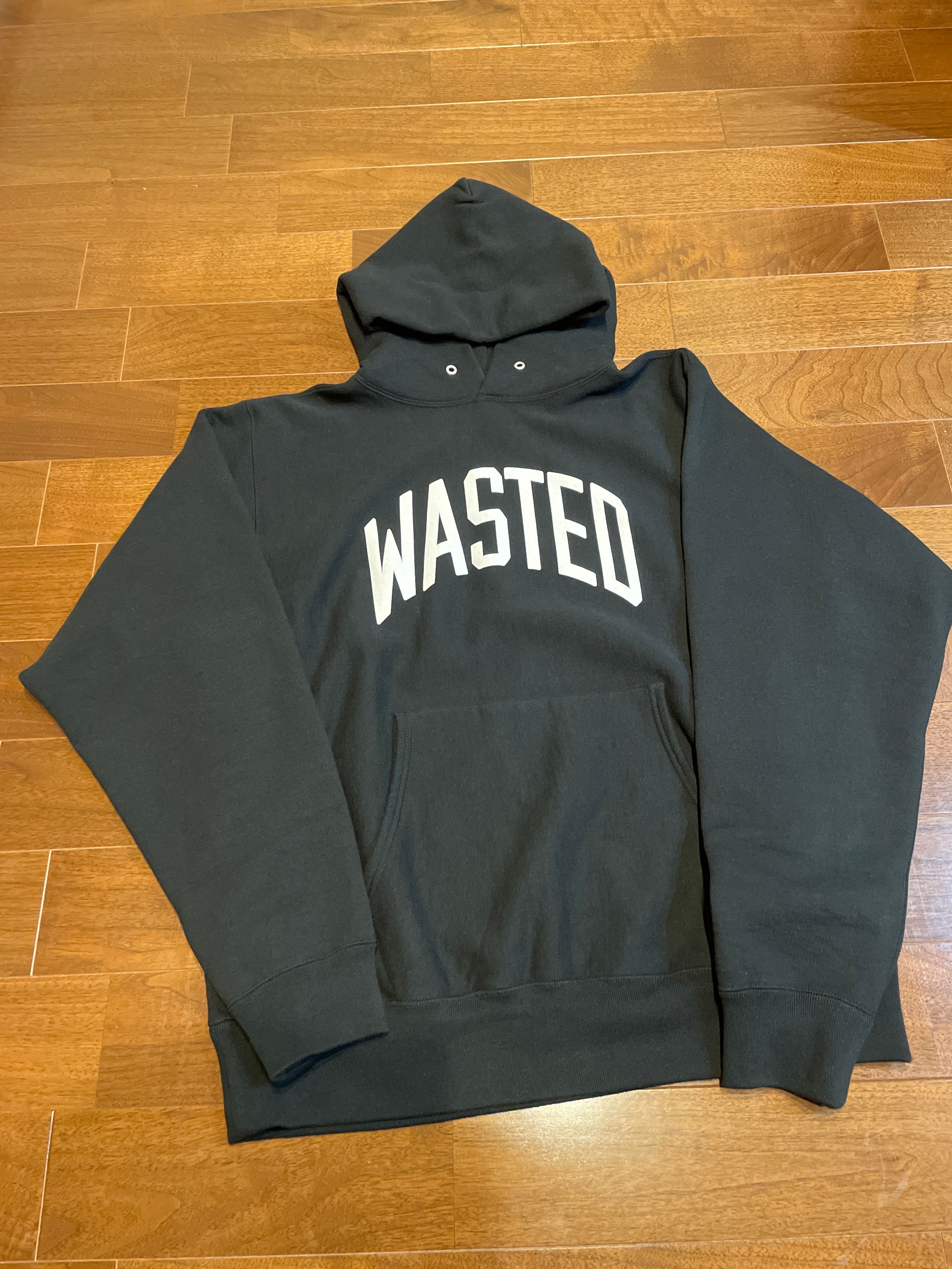 Wasted Youth Heavy Weight Hoodie#1 "Black" / VERDY