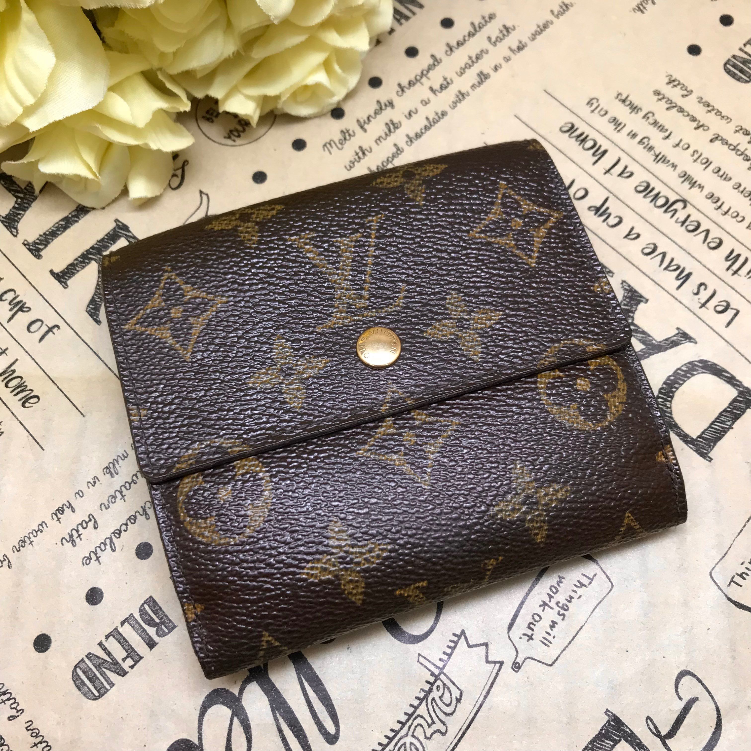 Louis Vuitton Porte Monnaie Bie Cartescredit Monogram