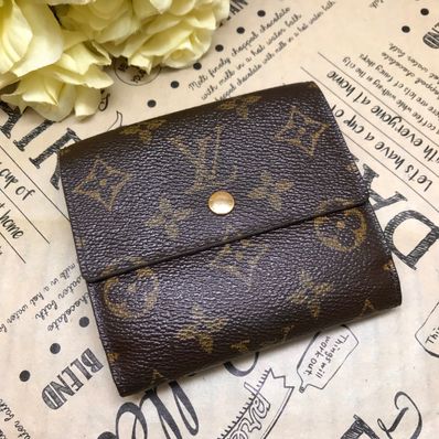 Louis Vuitton Porte Monnaie Bie Cartescredit Monogram