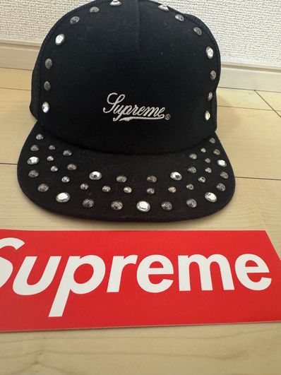 Supreme x B.B. Simon Studded Canvas 5-Panel "Black"