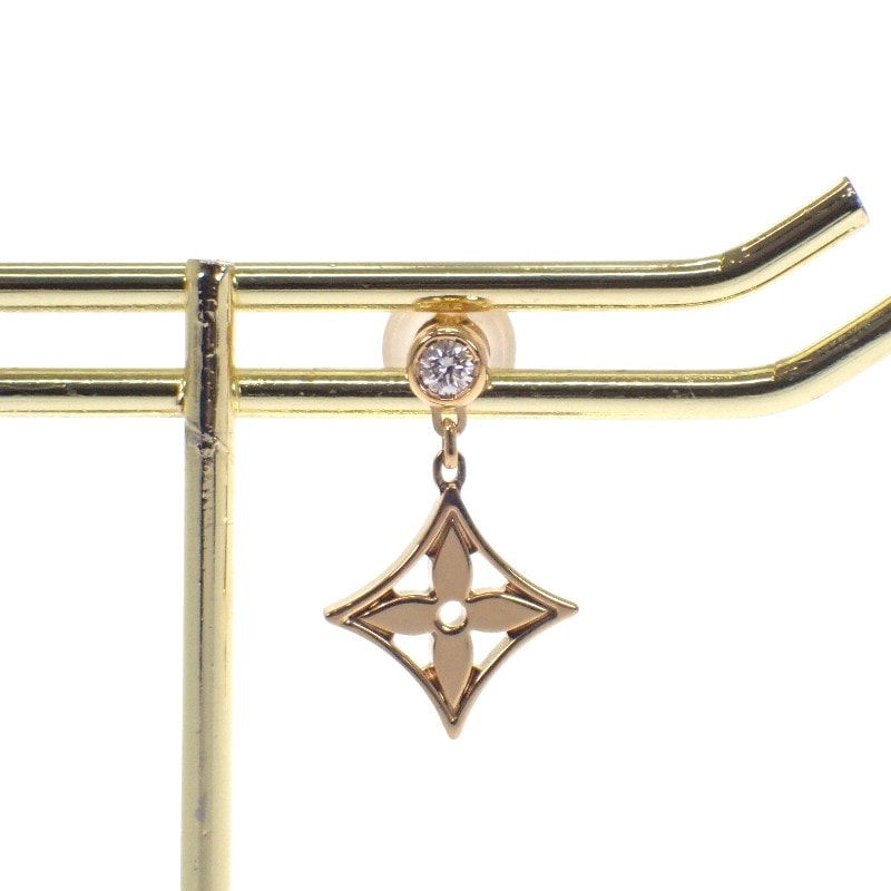 ルイヴィトン モノグラム・イディール Q96168 ピアス【中古】【ABランク】