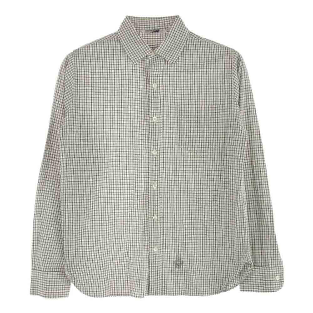 COOTIE クーティー 長袖シャツ 長袖 チェック シャツ ブラック系 M【中古】