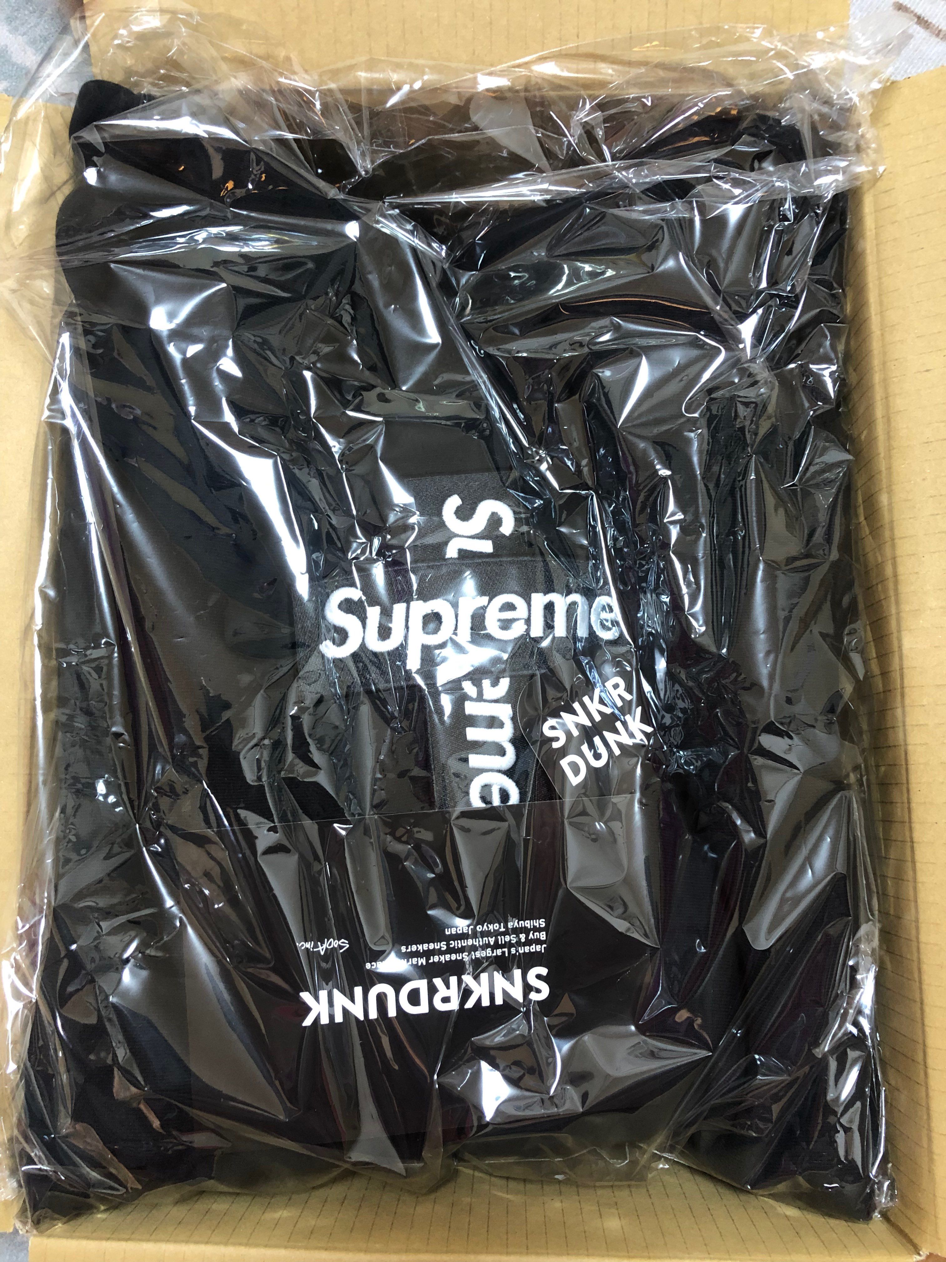 Supreme Cross Box Logo Hooded Sweatshirt "Black"