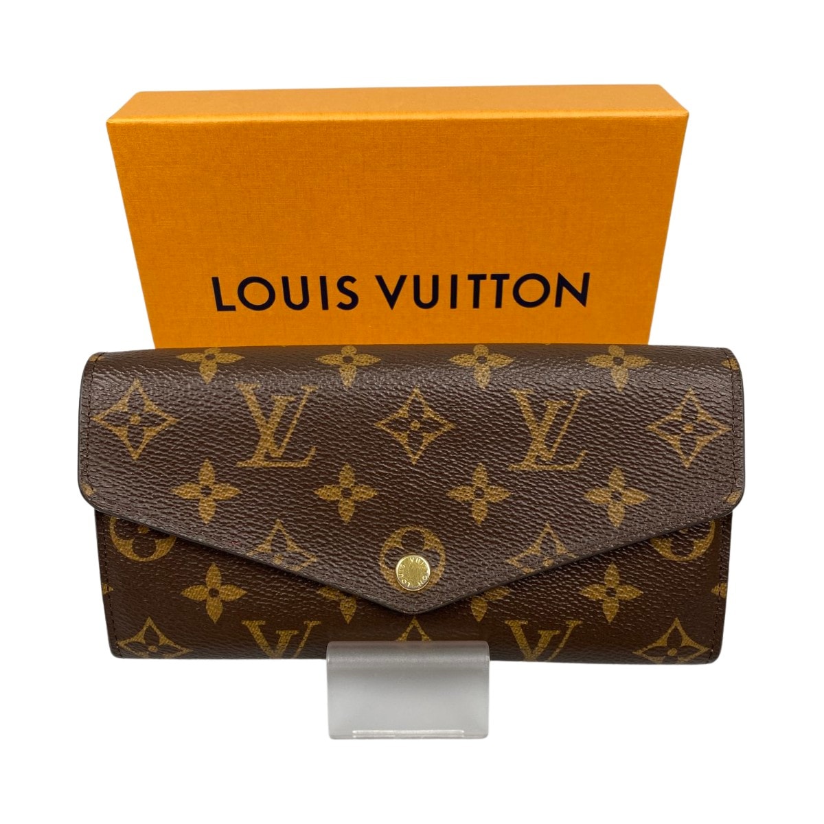 ##LOUIS VUITTON ルイヴィトン モノグラム ポルトフォイユ サラ 長財布 RFID確認済 M62235 ローズ・バレリーヌ