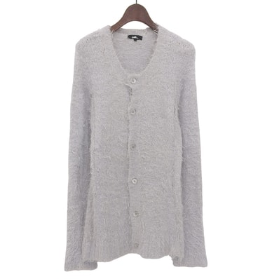 ラッドミュージシャン シャギーニット カーディガン トップス メンズ グレー 44 2205-001 44