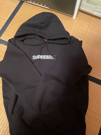 Supreme Motion Logo Hooded Sweatshirt "Black" (20SS)