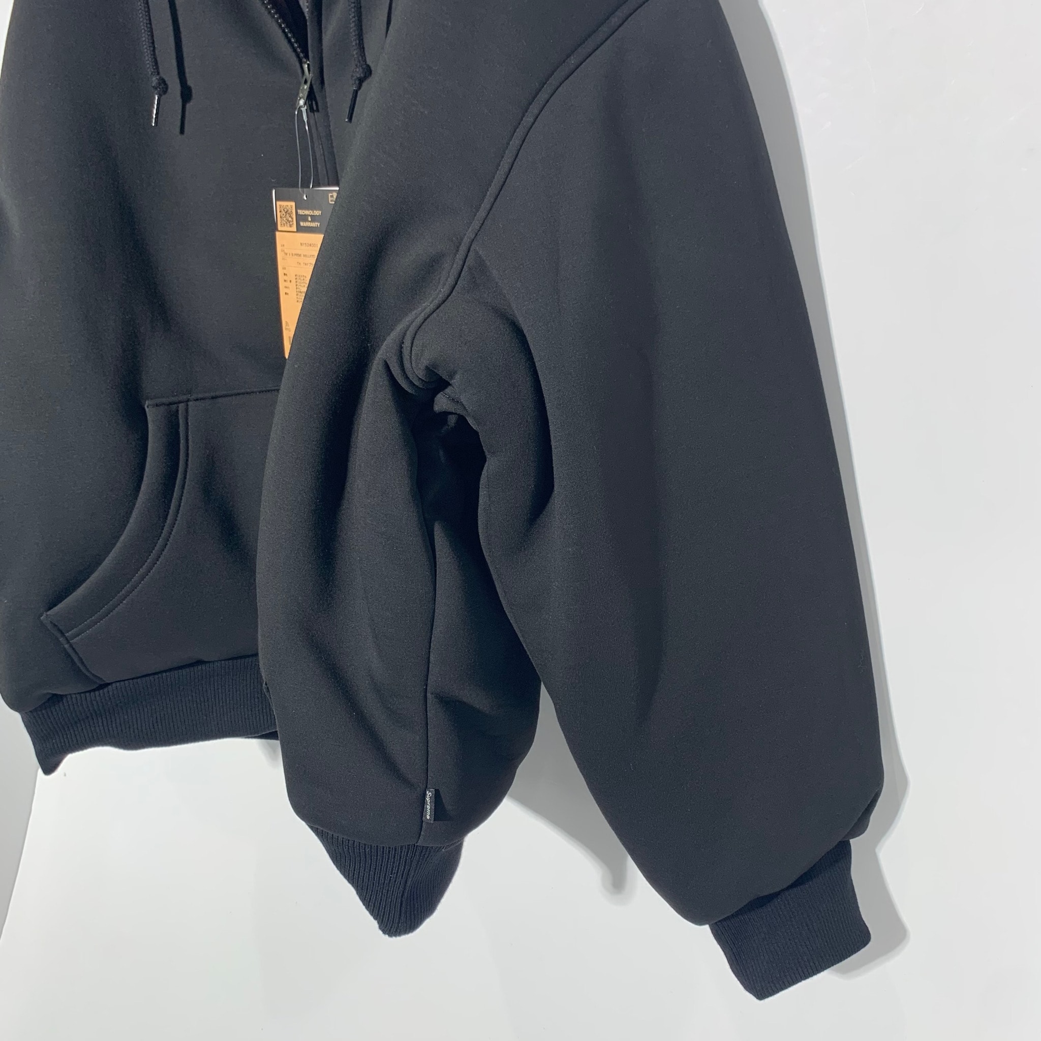 Supreme x The North Face Down Filled Zip Up Hooded Sweatshirt "Black" NY52400I