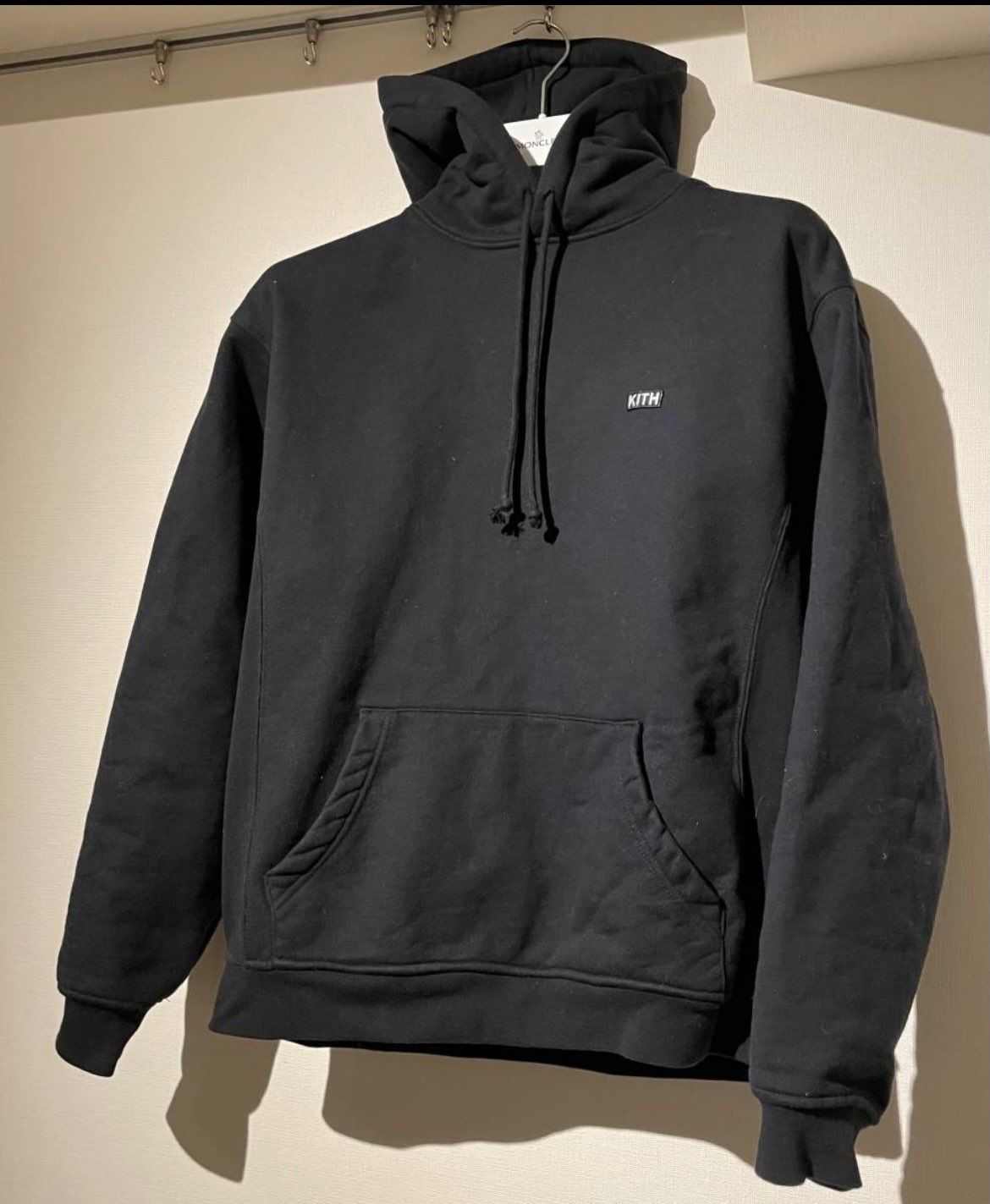 kith williamsIII  Box  Logo Hoodie BLACK