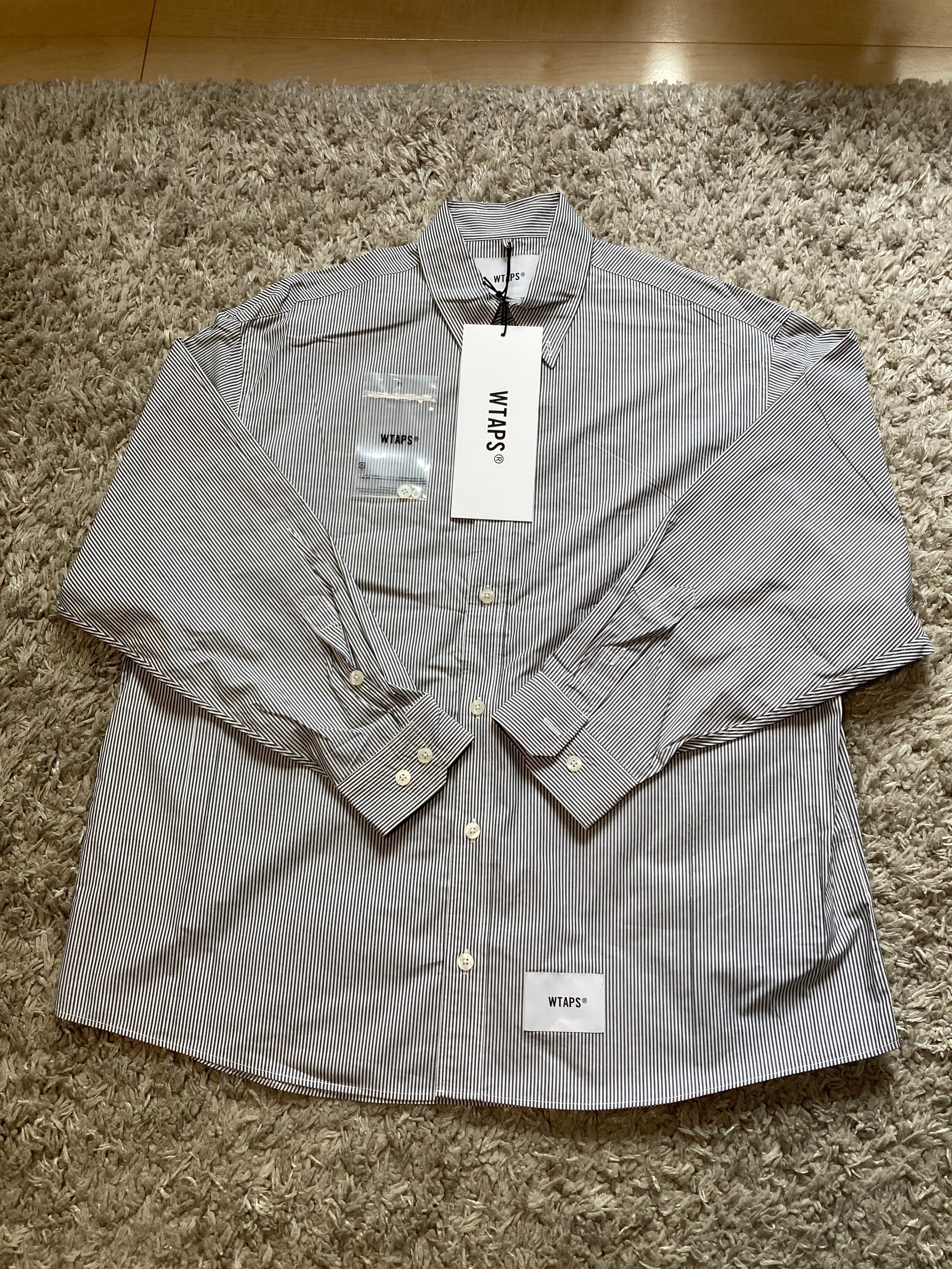 WTAPS ストライプ柄シャツ 【超美品】