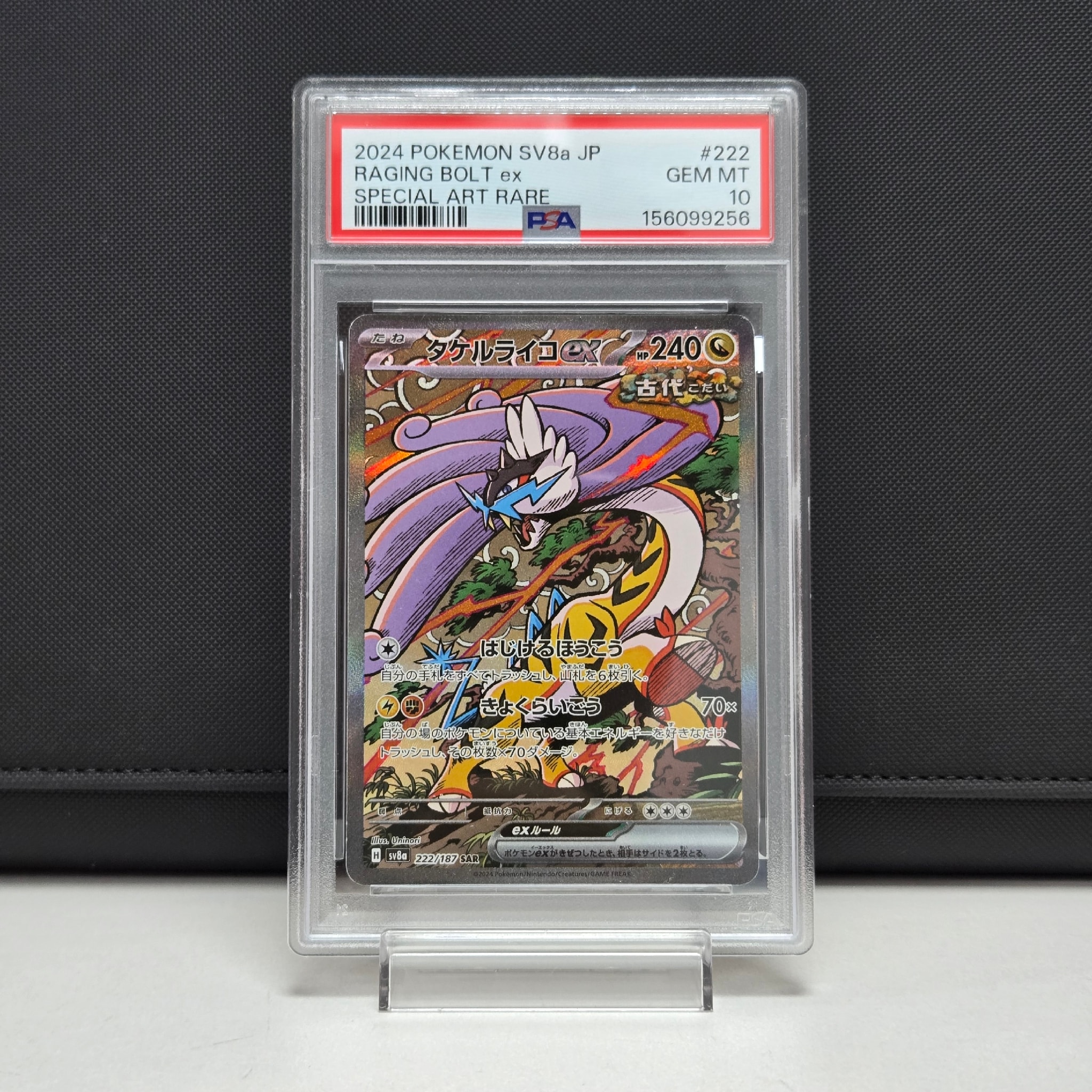 タケルライコex SAR [SV8a 222/187](ハイクラスパック「テラスタル