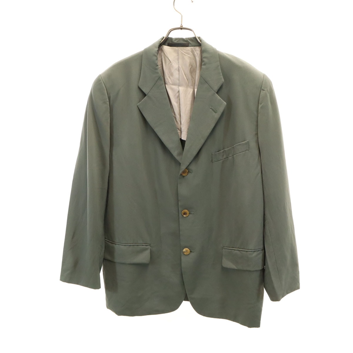 COMME des GARCONS HOMME PLUS コムデギャルソンオムプリュス 1991年 90s 日本製 オールド テーラードジャケット M オリーブ